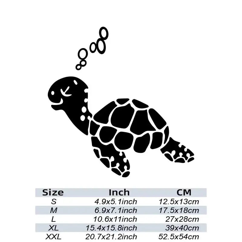 Cute Sea Turtle Stickers，Transform Your Car with this cute&funny Stickers,Perfect for Automobiles, Motorcycles, Trucks & Laptops (ONLINE ORDER ONLY)