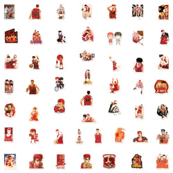 10/30/50PCS THE FIRST SLAM DUNK Stickers Basketball Cartoon Sticker Inspirational Animation Fridge Luggage Laptop Guitar Phone (ONLINE ORDER ONLY)