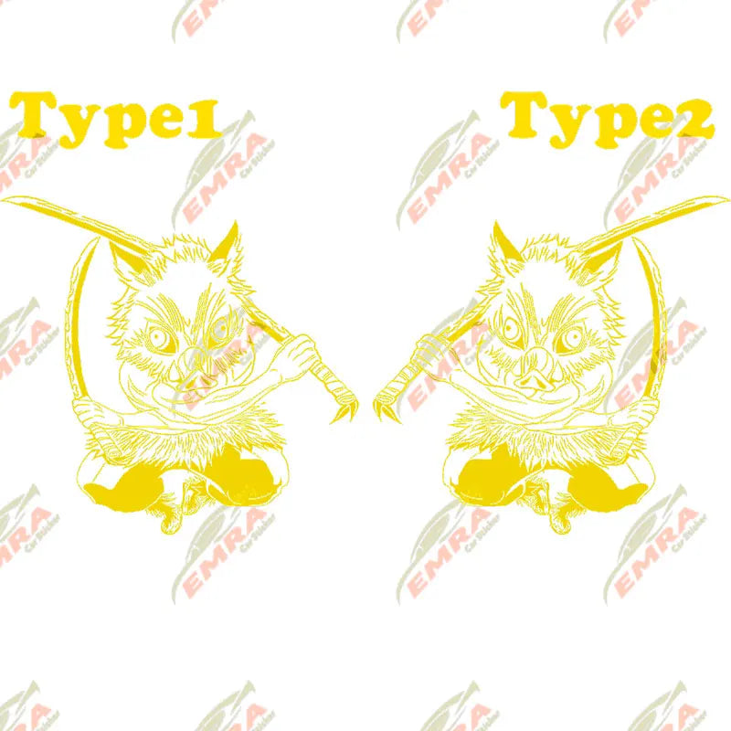 Big Anime For Car Sticker Whole Body Car Customization For Side Decorate Exterior Accessories Waterproof PVC Vinyl Decals (ONLINE ORDER ONLY)