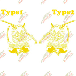 Big Anime For Car Sticker Whole Body Car Customization For Side Decorate Exterior Accessories Waterproof PVC Vinyl Decals (ONLINE ORDER ONLY)