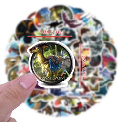 10/30/60PCS Ark Survival Evolved Cartoon Stickers Funny Game Sticker Scrapbook Luggage Laptop Guitar Bike Skateboard Decals Toy (ONLINE ORDER ONLY)