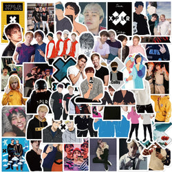 50pcs Sam and Colby Graffiti Stickers For Suitcase Skateboard Laptop Luggage Phone Car Styling DIY Sticker Decals (ONLINE ORDER ONLY)