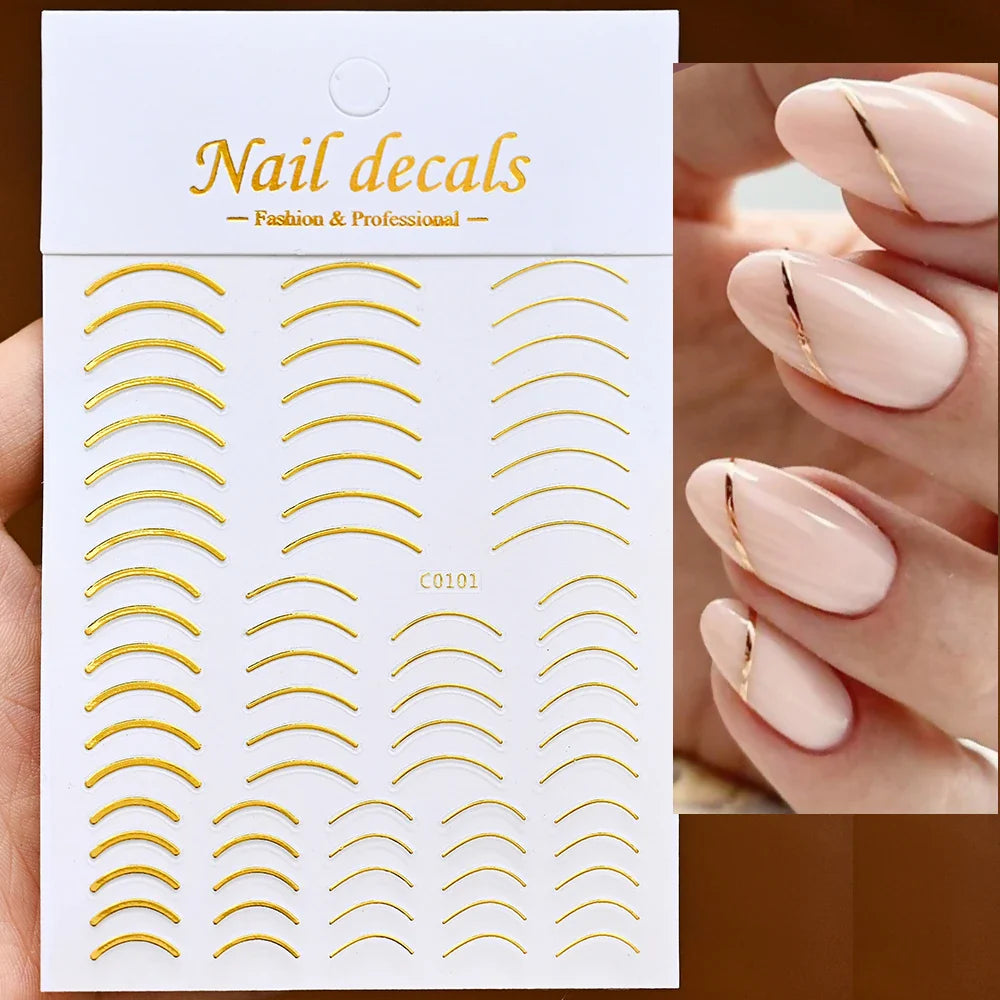 1PC Heart Love Design 3D Nail Art Sticker English Letter Self-Adhesive Slider Valentine's Day DIY Manicure Tips Accessories Tool (ONLINE ORDER ONLY)