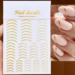 1PC Heart Love Design 3D Nail Art Sticker English Letter Self-Adhesive Slider Valentine's Day DIY Manicure Tips Accessories Tool (ONLINE ORDER ONLY)