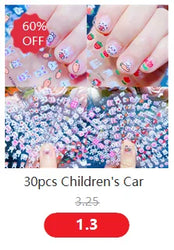 1pc Cute White Cloud Nail Stickers Ultra Thin Nail Art Stickers Self Adhesive Decals Star Moon/Flower/Clouds Kawaii Nail Decals (Online Order Only)