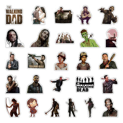 10/30/50pcs TV Show “The Walking Dead” Sticker Packs (ONLINE ORDER ONLY)