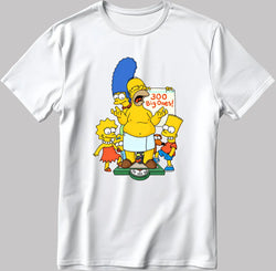 Simpsons T-Shirt - 300 Big Ones (ONLINE ORDER ONLY)