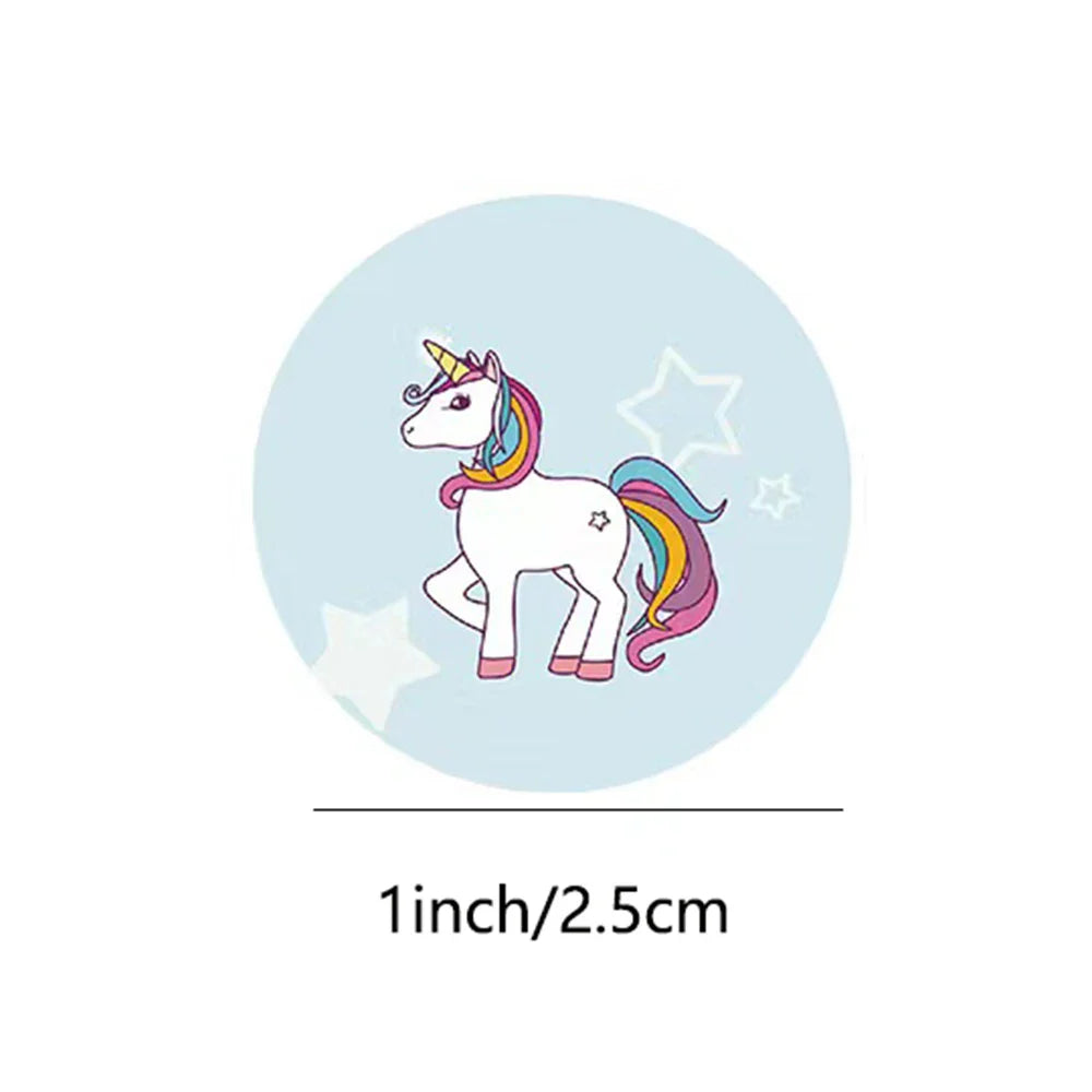100-500pcs Cute Cartoon Animal Stickers Kids Rewards Labels Encouragement Scrapbook Decorative Stationery Stickers (ONLINE ORDER ONLY)
