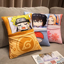 Naruto Anime Plush Pillow: Kakashi & Naruto Soft Doll Toy (ONLINE ORDER ONLY)