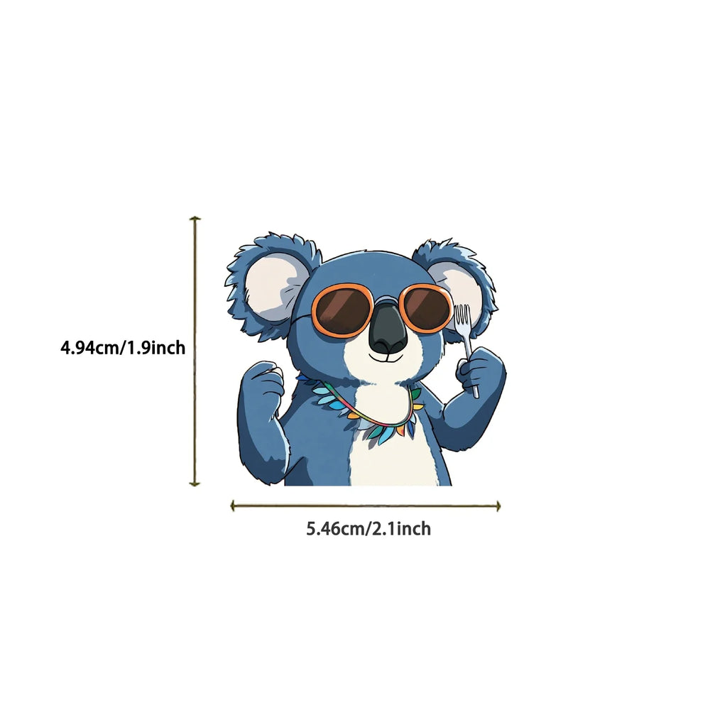 50pcs Animals Mixed Stickers Wolf Dog Bull and Bear Toy Scrapbook Diary Phone Laptop Guitar Waterproof Graffiti Decal (ONLINE ORDER ONLY)