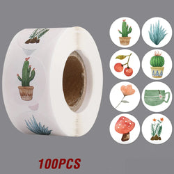 100-500pcs Teacher Reward Sticker Fun Motivation Animal Stickerfor School Teacher Student Stationery Stickers Kids (Online Order Only)
