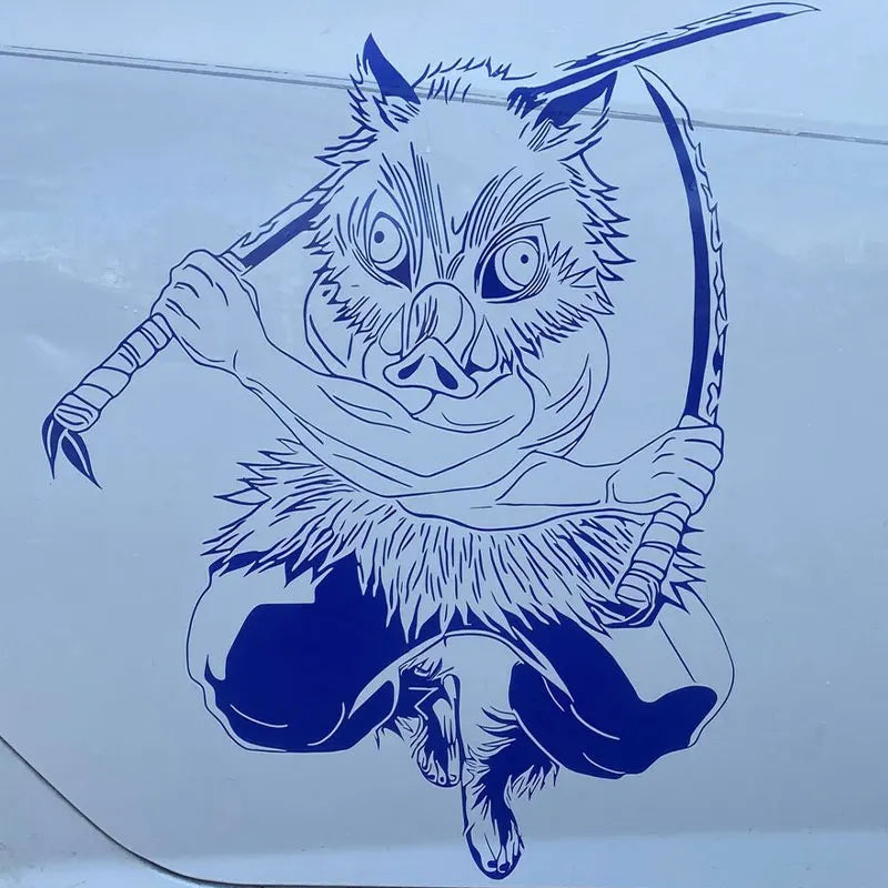Big Anime For Car Sticker Whole Body Car Customization For Side Decorate Exterior Accessories Waterproof PVC Vinyl Decals (ONLINE ORDER ONLY)
