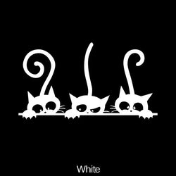 Cat family Stickers，cute&funny for cats lovers ，for cars trucks motorcycles and laptops！ (ONLINE ORDER ONLY)
