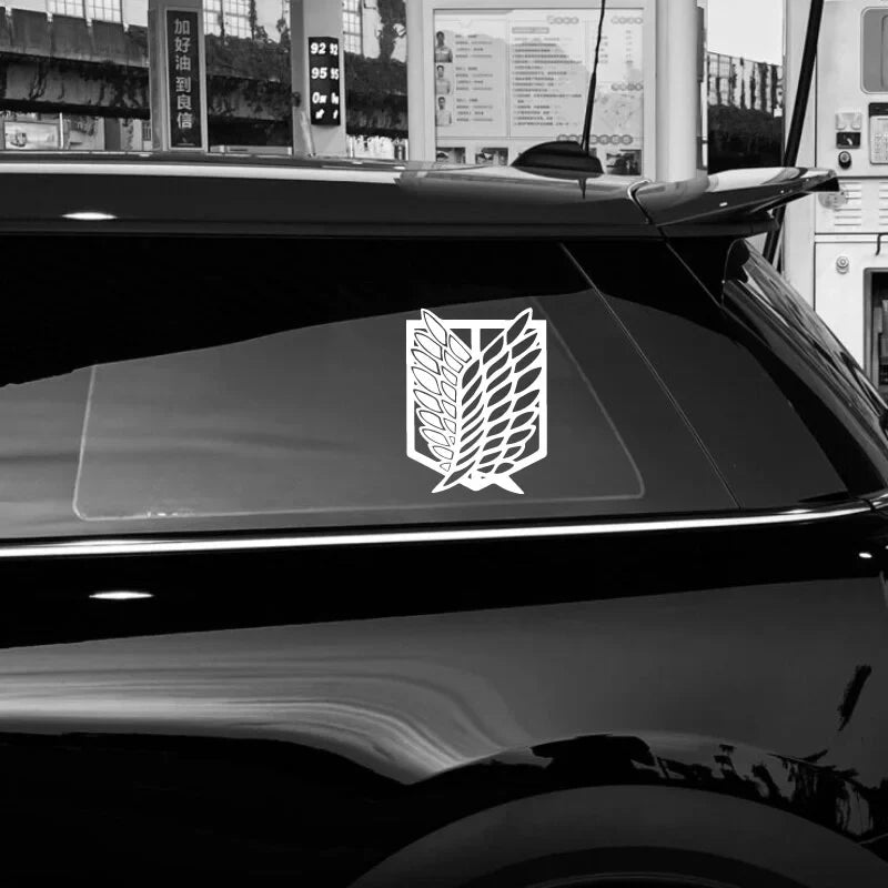 Wings of Freedom,CARTOON Stickers,High quality sticker for cars trucks motorcycles &laptops! (ONLINE ORDER ONLY)