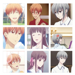 10/30/50/103PCS Fruits Basket Stickers Anime Sticker DIY Scrapbook Luggage Laptop Car Bike Skateboard  Cartoon Decals Kids Toy (ONLINE ORDER ONLY)