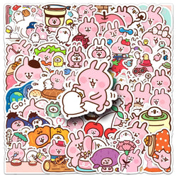 Kawaii Kanahei Stickers Pack Cute Meme Graffiti Decals for Laptop, Luggage, Guitar, Car, Bike, Skateboard (Online Order Only)