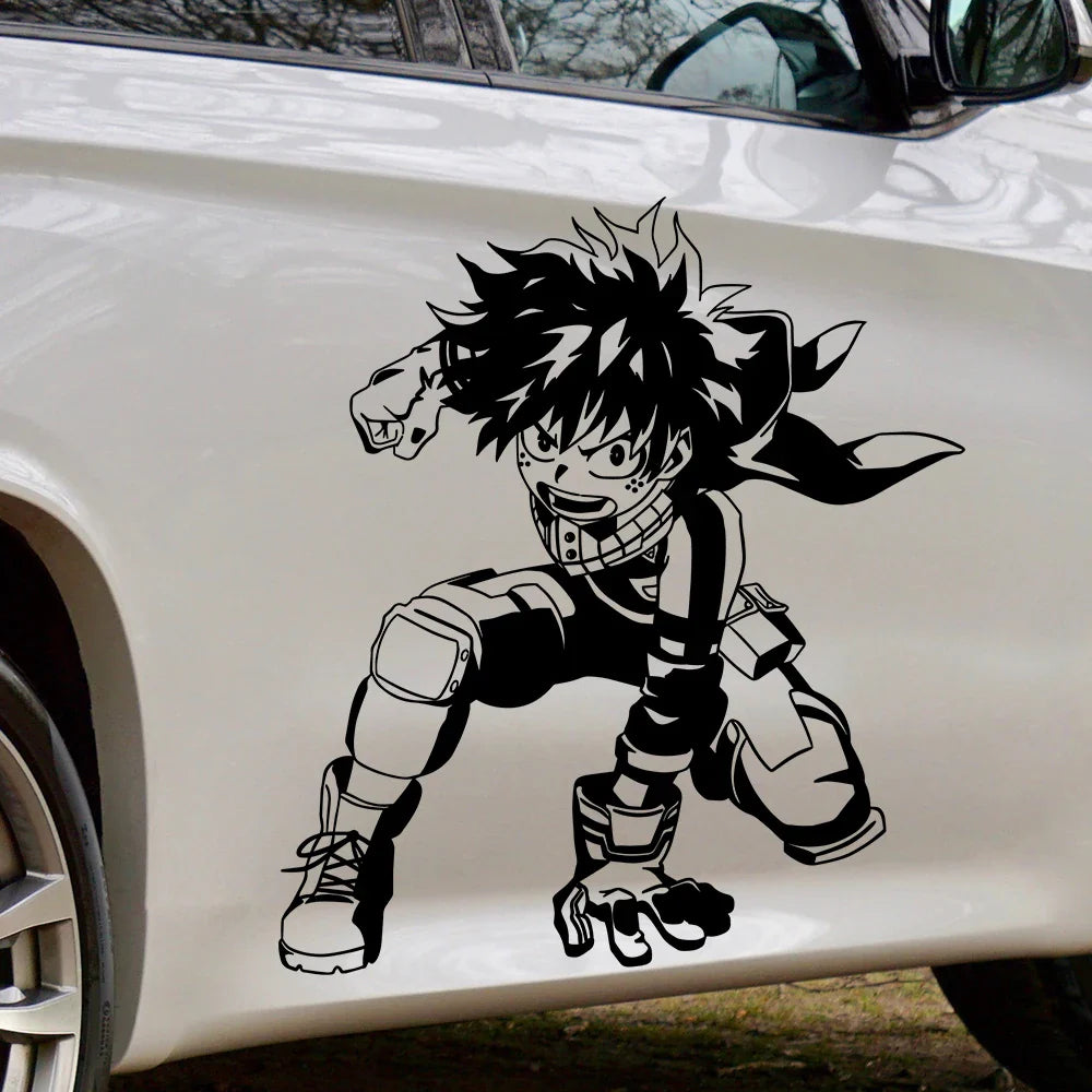 Large Anime Car Sticker Exterior Accessories Bodywork Styling Hood Decoration Automobile Parts Die Cutting PVC Vinyl Decals (ONLINE ORDER ONLY)