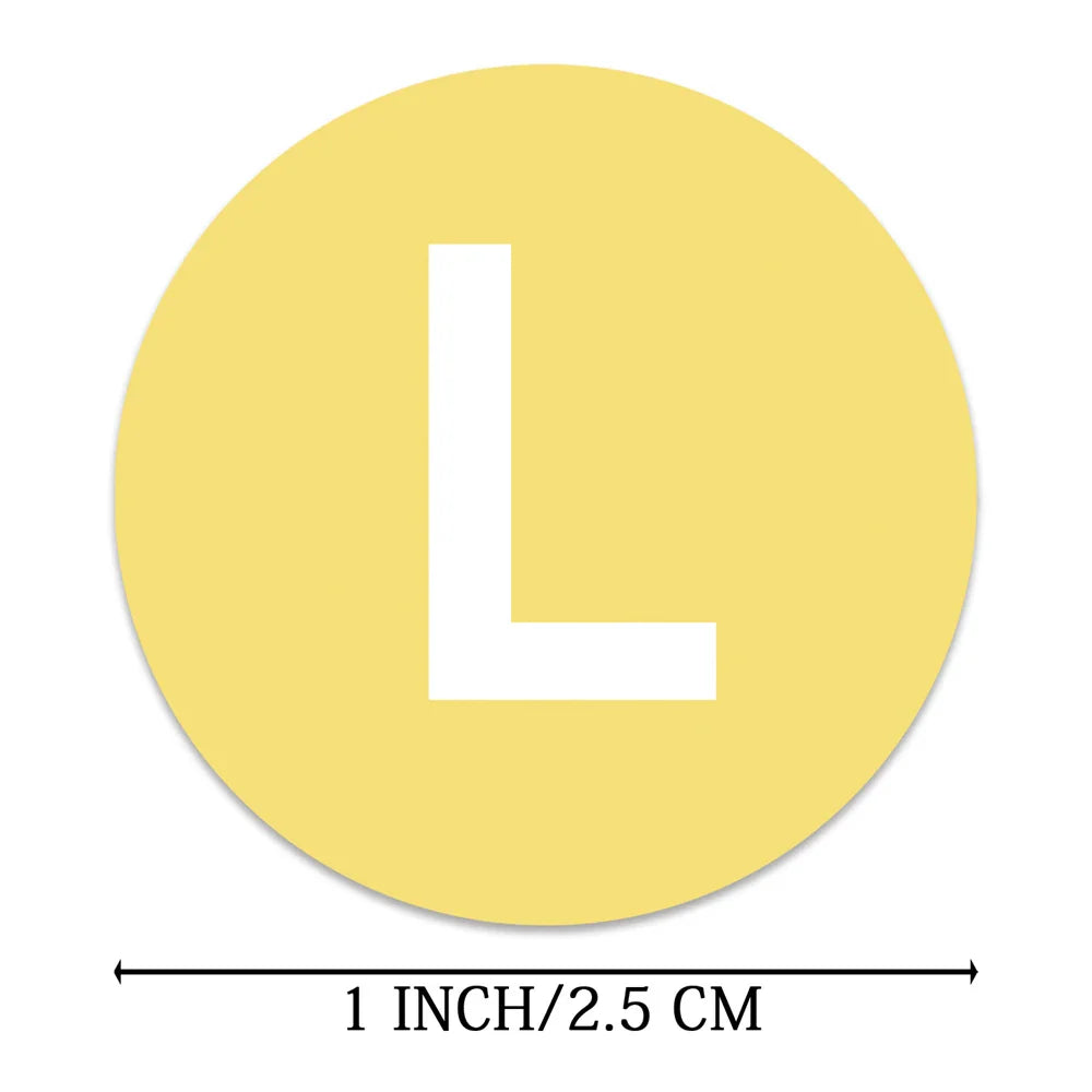 500pcs/roll Self Adhesive Sticky White Label Writable Size Stickers Blank Note Label Wholesale Low Price Dimension: 2.5cm (ONLINE ORDER ONLY)