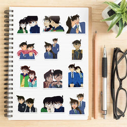 50pcs Cartoon Animation Stickers Waterproof DIY Car Decals Kids Toys Decorative Desk Laptop Water Cup Stationery Box Sticker (Online Order Only)