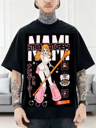 Nami Egghead Island T-Shirt: MINISO Retro Y2K Cotton Tee (ONLINE ORDER ONLY)