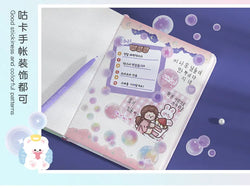 1pcs Cute Colorful Bubble Series Stickers Ins Basis Dot Laser Decoration Sticker Diary Scrapbooking DIY Album Kawaii Stationery (ONLINE ORDER ONLY)