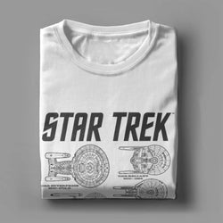 Star Trek Spaceships Of Starfleet T-Shirt - 10 Variants (ONLINE ORDER ONLY)
