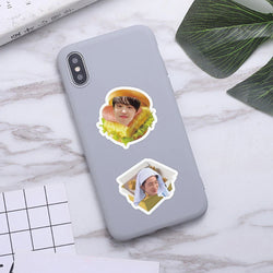 10/30/50/104PCS Korean Boys Group K-Pop Stars as Food Sticker Packs (ONLINE ORDER ONLY)