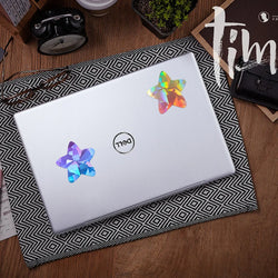 100-500pcs Color Holographic Star Stickers Birthday Wedding Gift Party Decor Seals Label Envelope Baking Labels Sticker (Online Order Only)