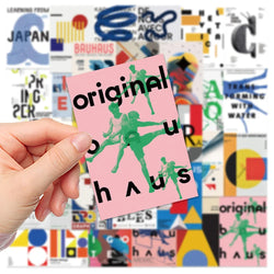 10/20/40PCS Bauhaus Art Sticker Packs (ONLINE ORDER ONLY)