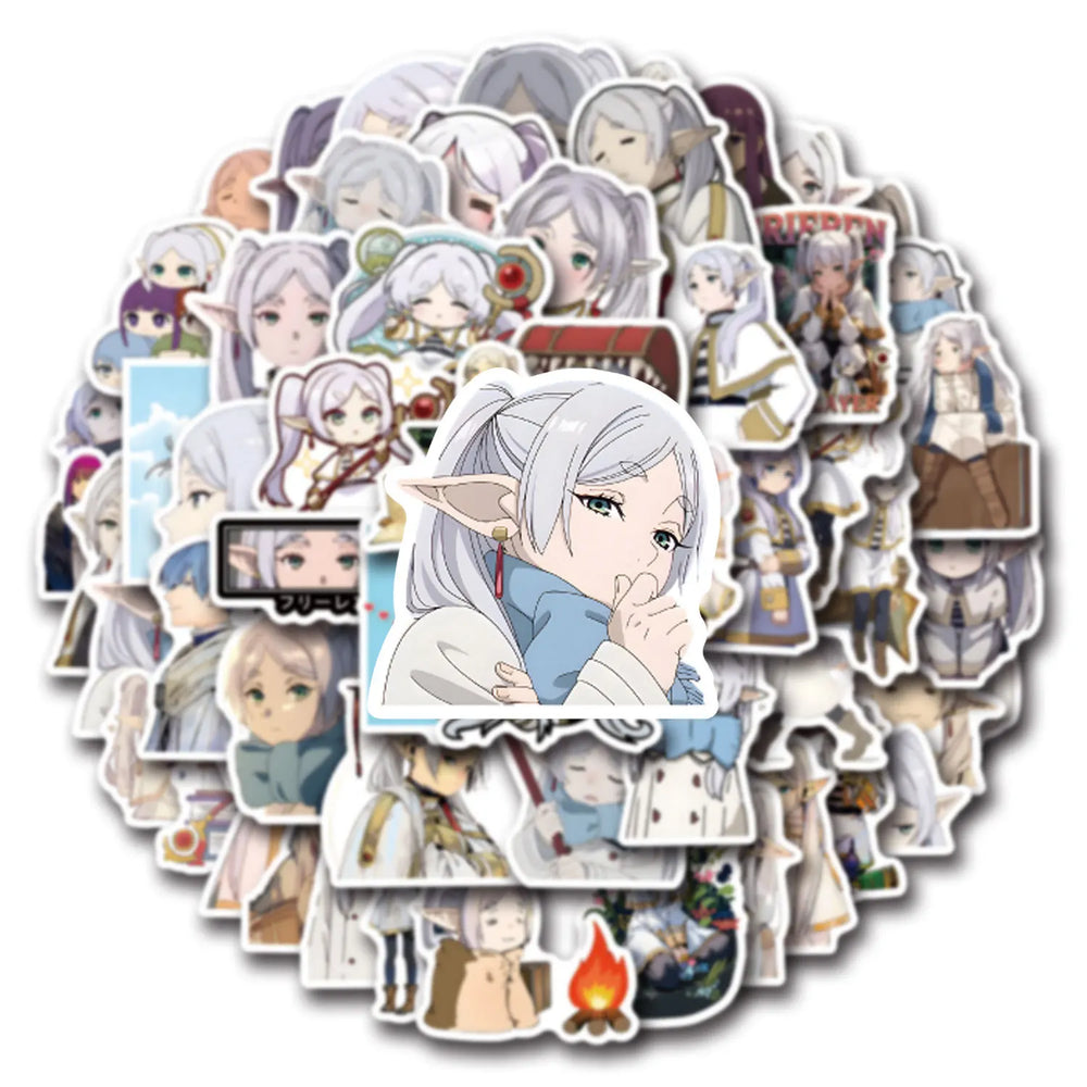10/30/50/100PCS The Buried Florian Stickers Frieren: Beyond Journey's End Cartoon DIY Fashion Sticker Kids Gift Toys Bike Decals (Online Order Only)