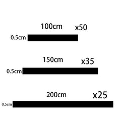 JDM Movement Car Sticker For Full Body Car Decoration Competition Style Striped Sticker Accessories Die Cutting PVC Vinyl Decals (ONLINE ORDER ONLY)