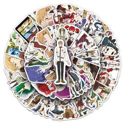 Mushoku Tensei Jobless Reincarnation Stickers Pack - Anime Cartoon Decoration for Fridge, Luggage, Laptop, Phone (Online Order Only)