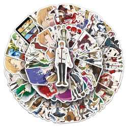 Mushoku Tensei Jobless Reincarnation Stickers Pack - Anime Cartoon Decoration for Fridge, Luggage, Laptop, Phone (Online Order Only)