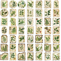 10/30/50PCS Green Plants PVC Sticker Aesthetic Decoration Scrapbooking Korean Stationery Hand Accounting Supplies for Kids (ONLINE ORDER ONLY)
