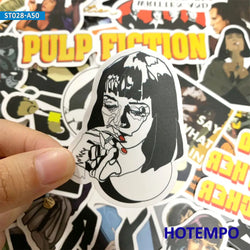 50pcs Classic Movie Pulp Fiction Sticker Pack (ONLINE ORDER ONLY)