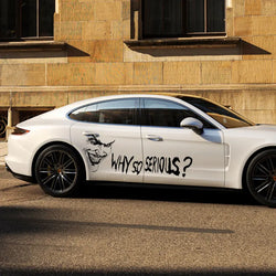 Horror Friends JDM Car Sticker Large Pattern Stickers Exterior Accessories Decoration Door Auto Parts Die Cutting Vinyl Decals (ONLINE ORDER ONLY)