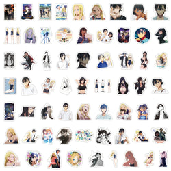 10/30/60PCS Summer Time Rendering Stickers Funny Anime Sticker Scrapbook Luggage Laptop Guitar Bike Skatebaord Cartoon Decals (ONLINE ORDER ONLY)