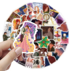 10/30/54PCS Anastasia Stickers Healing Movies Cartoon Sticker Graffiti Toy Luggage Laptop Phone Guitar Car Bike Skateboard Decal (ONLINE ORDER ONLY)