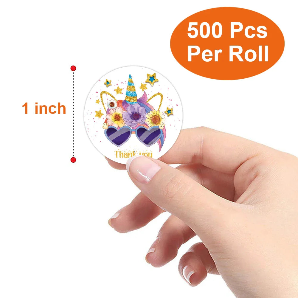 New  Sticker  Dog Cat Kids Reward Sticker Yellow Labels Happy Animal dog   Sticker Kids Toys School Teacher Student Stationery (Online Order Only)