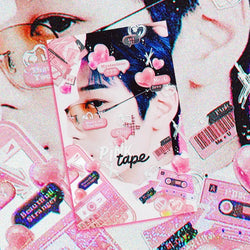 2pcs Korean Retro Phone Dialog Laser Sticker Scrapbooking DIY Album Decoration Sticker Personalized Ins Kawaii Stationery (ONLINE ORDER ONLY)