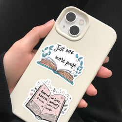 50PCS Animals Reading Stickers for Toy DIY Luggage Laptop Guitar Skateboard Phone Case Bike Car Cartoon Stickers (ONLINE ORDER ONLY)