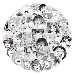 50/100Pcs Sexy Girl Hentai Waifu Bunny Girl Anime Sticker Bicycle Guitar Suitcase Notebook Motorcycle Graffiti Stickers Gift (ONLINE ORDER ONLY)