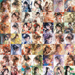 Anime Girl Stickers Decals Waterproof for Laptop Phone Luggage Kids Toys (Online Order Only)