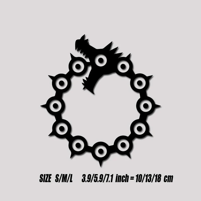 Dragon decals： Meliodas | Sin of Wrath | Seven Deadly Sins |for cartoon lovers&fans,high quality sticker for cars trucks &laptop (ONLINE ORDER ONLY)