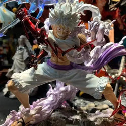 One Piece Luffy Statue: 28cm Lightning Movable Model (ONLINE ORDER ONLY)