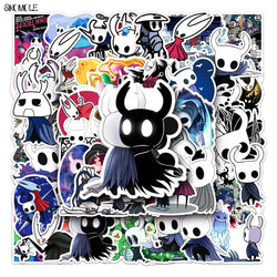 Hollow Knight Stickers Pack: Cartoon Game Decals for Kids, Skateboard, Laptop, Phone (Online Order Only)