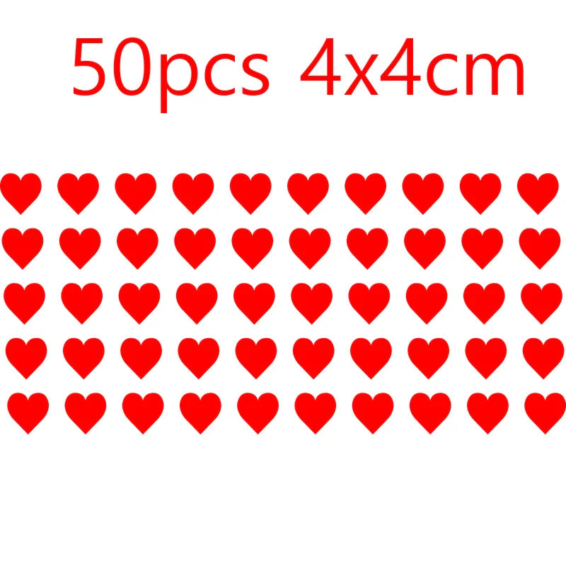 JDM Heart Car Stickers Window Bumper Exterior Accessories Car Modification Bodywork Styling Competition PVC Vinyl Decals (ONLINE ORDER ONLY)
