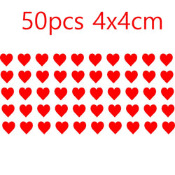 JDM Heart Car Stickers Window Bumper Exterior Accessories Car Modification Bodywork Styling Competition PVC Vinyl Decals (ONLINE ORDER ONLY)