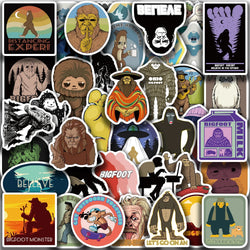 50PCS Outdoor Orangutan Graffiti Stickers Laptop Phone Guitar Notebook Suitcase Cup Waterproof Cartoon Sticker Toy (Online Order Only)