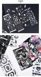 4pcs/set Sweet Cool Bear Call Series Scrapbooking Sticker Korean ins Hand Account Idol Card DIY Deco Material Sticker Stationery (ONLINE ORDER ONLY)